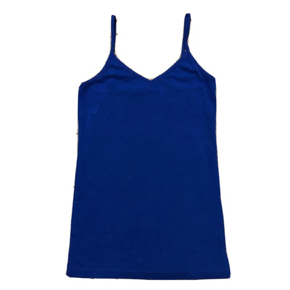 FOREVER 21 Junior’s V-Neck Cami Blue Tank Top size XS